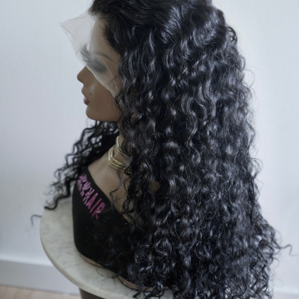 20” DEEP WAVE FRONTAL WIG